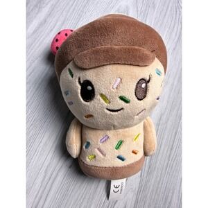 Moriah Elizabeth Georgie Ice Cream Plush Mystery Series 2 Brown Tan Sprinkles 6"